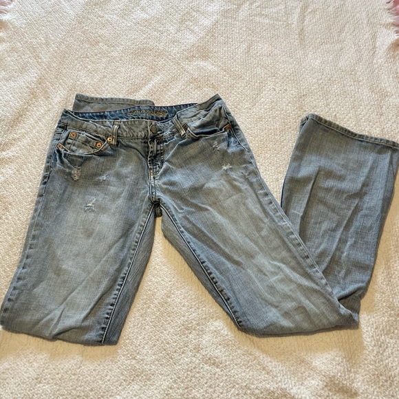 American Eagle Hipster Jeans size 6 Regular - Picture 3 of 6